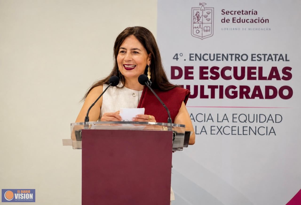 Gabriela Molina fortalece a las escuelas multigrado con cercanía y diálogo