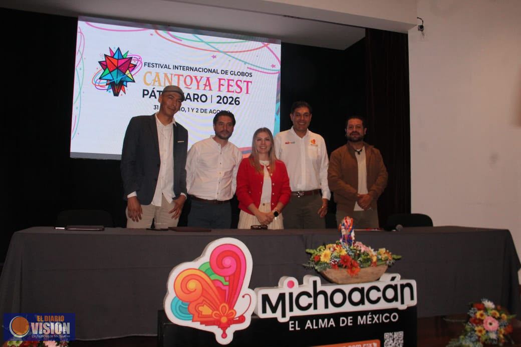 Pátzcuaro recibirá el Cantoya Fest 2026 del 31 de julio al 2 de agosto