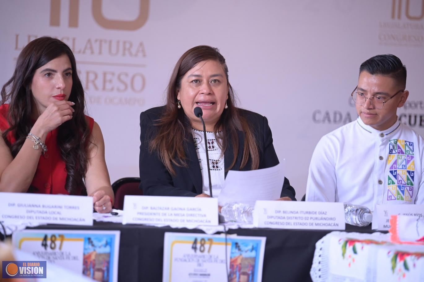 Acompaña Belinda Iturbide actividades por 487 Aniversario de la Tenencia de Santa Fé del Río