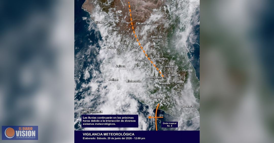 Gobierno de Morelia emite recomendaciones ante fuertes lluvias