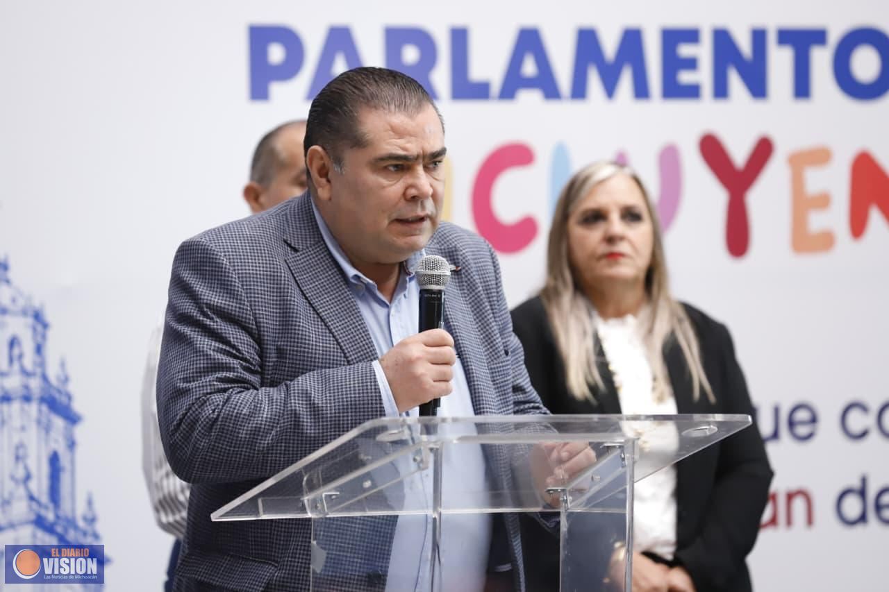 Firman Congreso y STASPLE convenio para aumento salarial de las y los trabajadores del Legislativo
