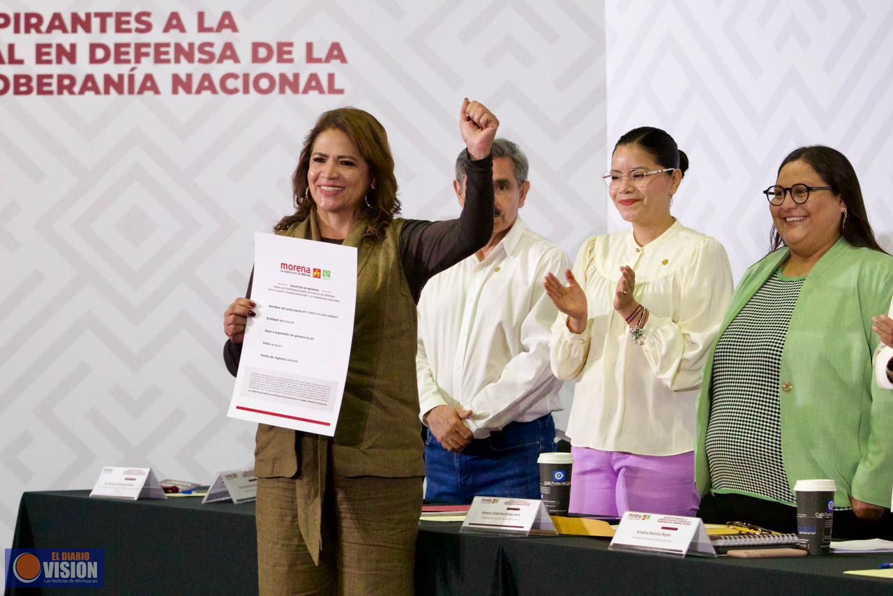 Respalda Fabiola Alanís método de encuesta para elegir la Coordinación de Morena