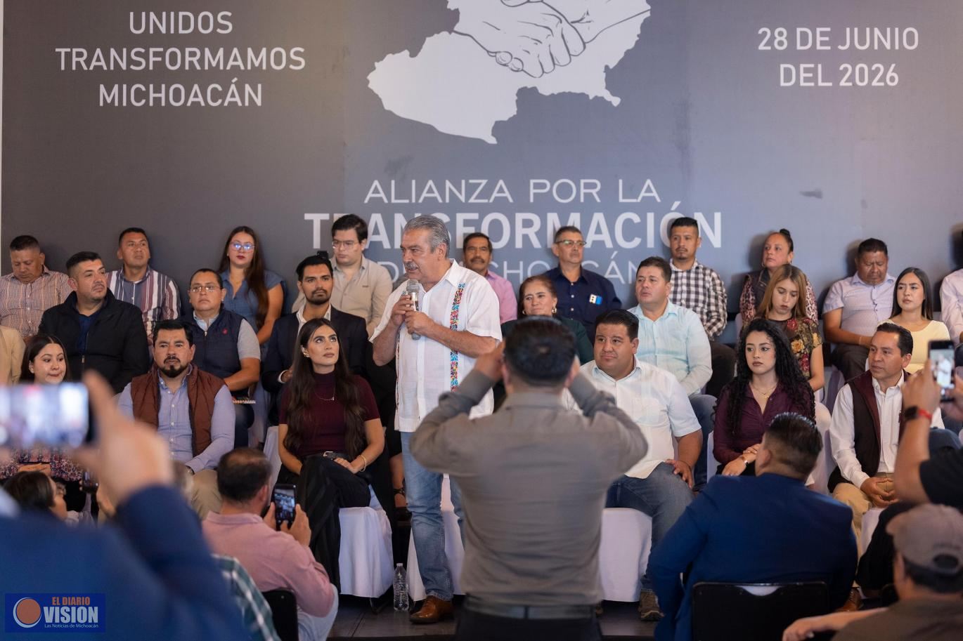 “Vamos a representar las expectativas de los michoacanos”: Raúl Morón