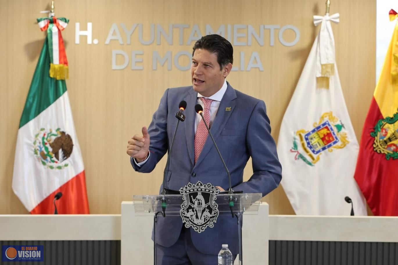 Conmemora Alfonso Martínez Alcázar 25 años del rescate del Centro Histórico de Morelia