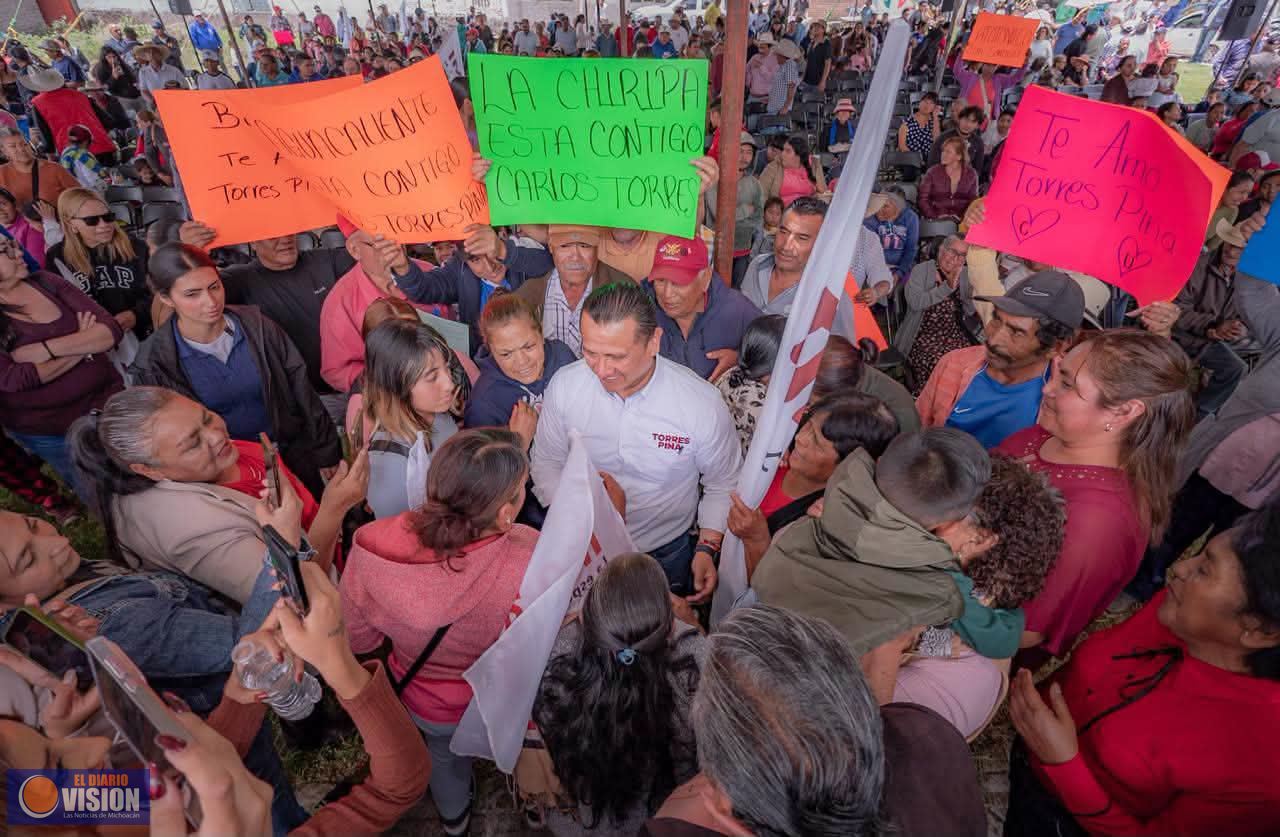 Desde Contepec, convoca Carlos Torres Piña a defender la soberanía y respaldar a los jóvenes