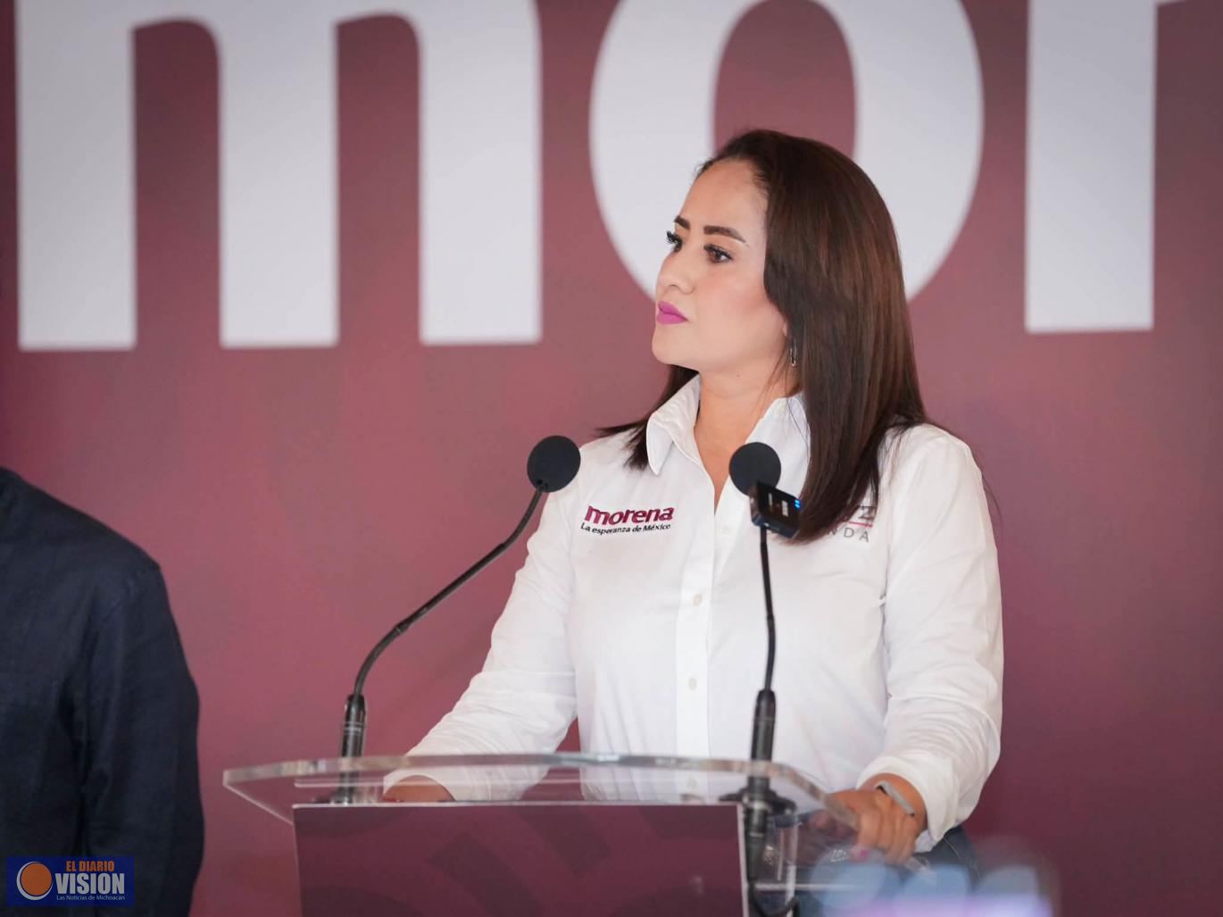 Unidad, compromiso y trabajo: Gladyz Butanda