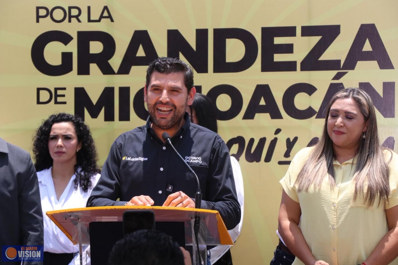 ¿Puede el oriente de Michoacán recuperar su Grandeza? Sí, con Octavio Ocampo