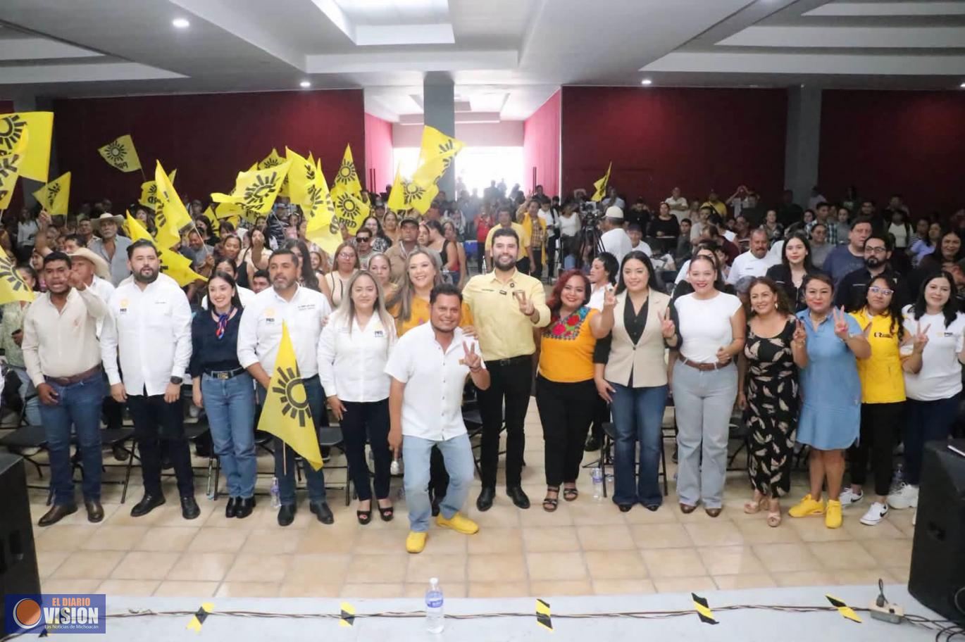 El PRD recuperará los municipios : Octavio Ocampo 