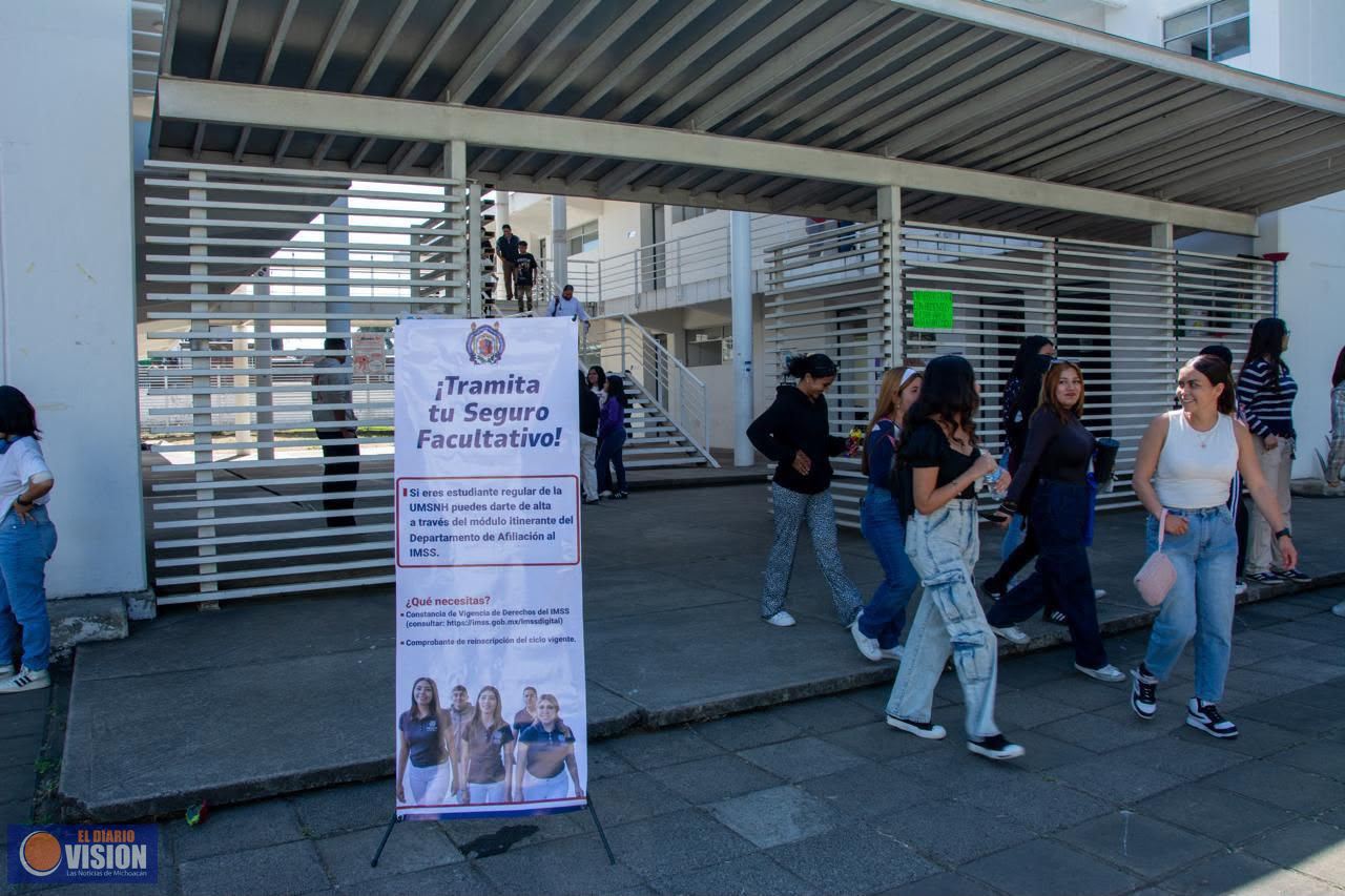 ¿Eres Estudiante de Nuevo Ingreso en la UMSNH?, Tramita tu Seguro Facultativo 