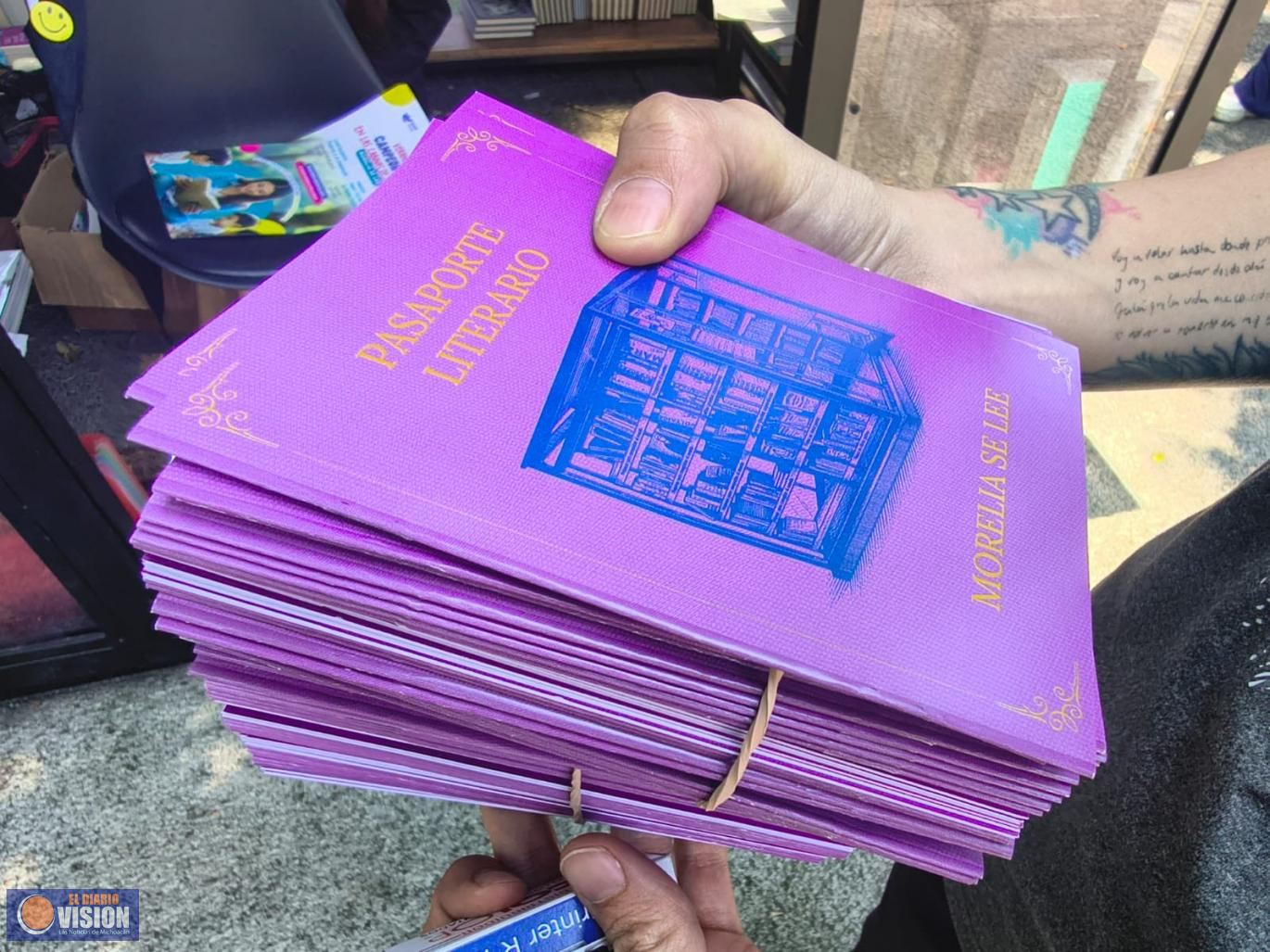 SeCultura Morelia presenta el Pasaporte Literario de las Cabinas de Lectura