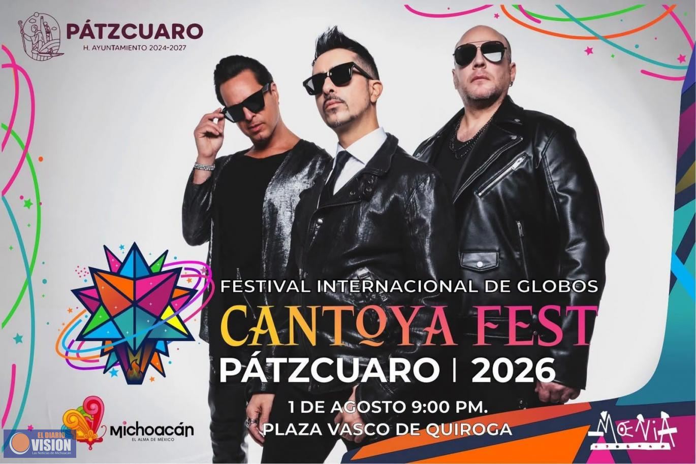 Con un concierto estelar, Moenia llega esta noche al Cantoya Fest 2026 en Pátzcuaro