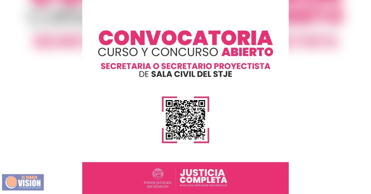 Abierto el registro para el Concurso de Oposición para Secretaria o Secretario Proyectista 