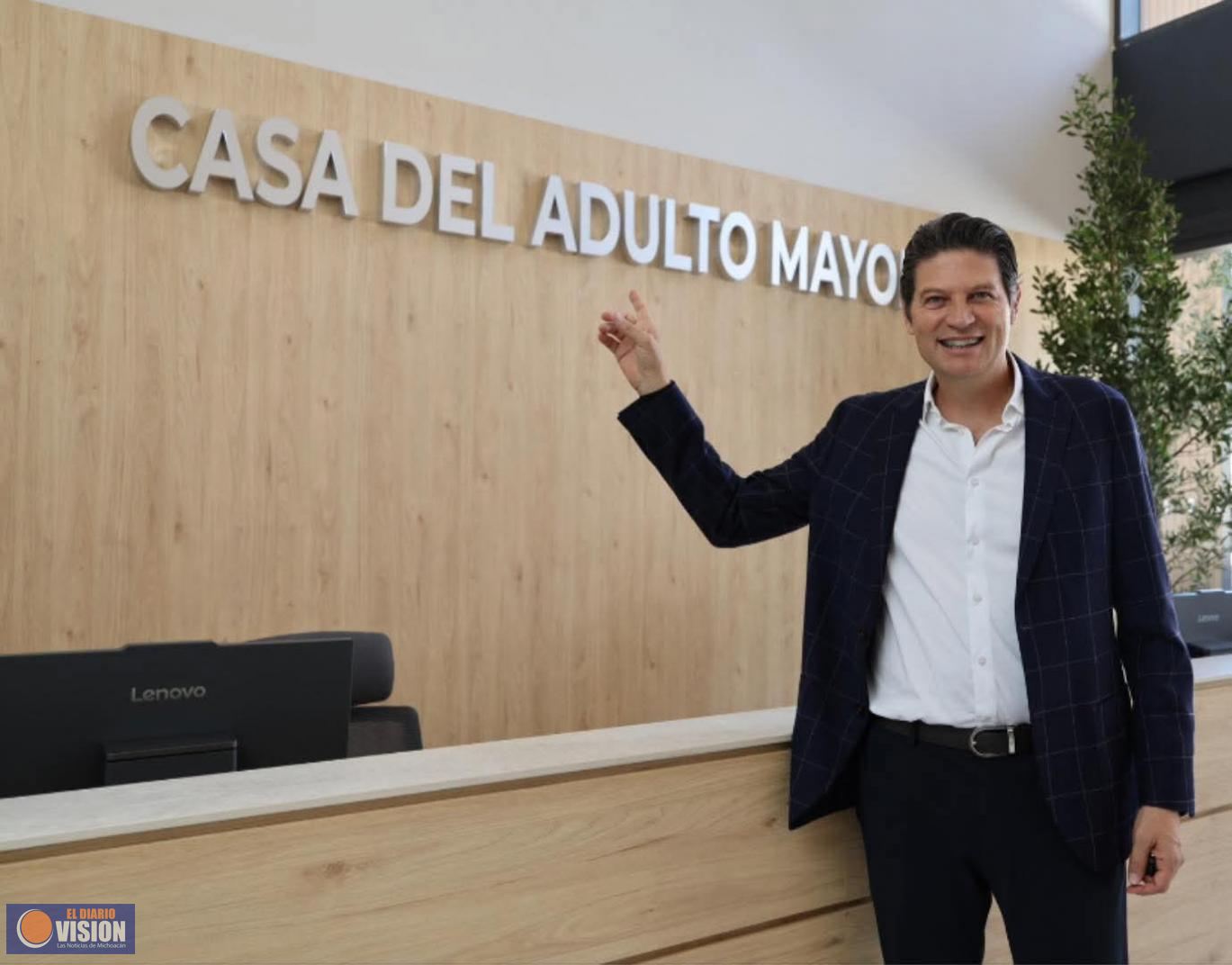 En Segundo Año de Gobierno, Alfonso Martínez crea la primera Casa del Adulto Mayor