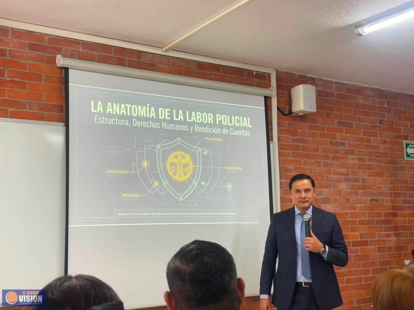 Imparten conferencia: 