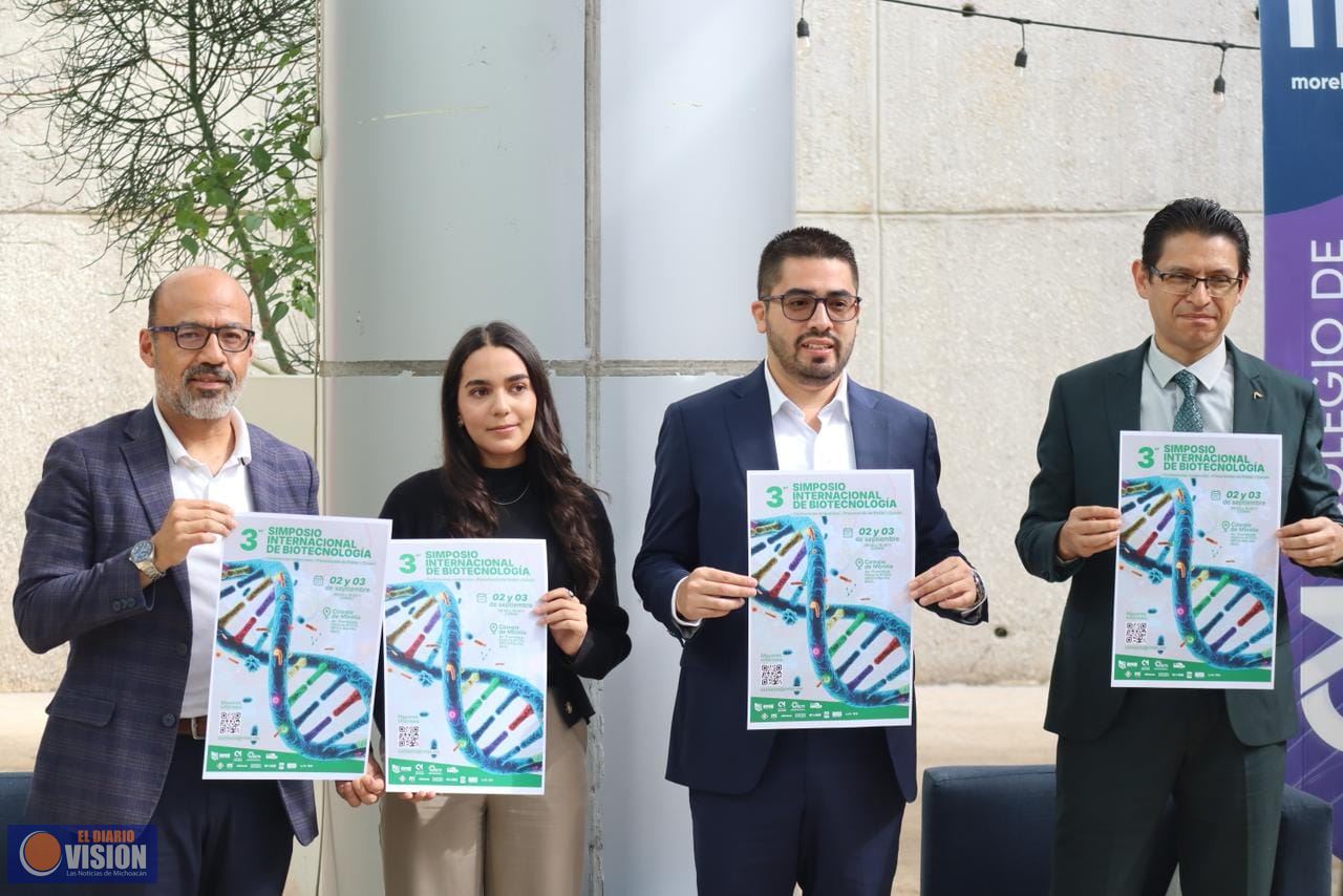 Morelia será sede del 3er Simposio Internacional de Biotecnología