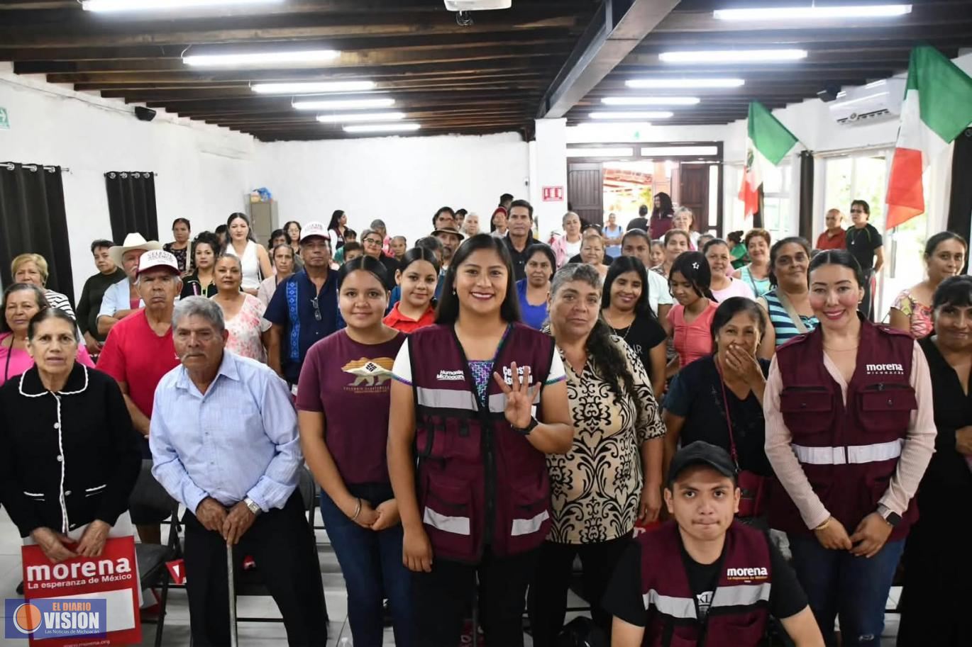 Celeste Ascencio, fortalece diálogo territorial