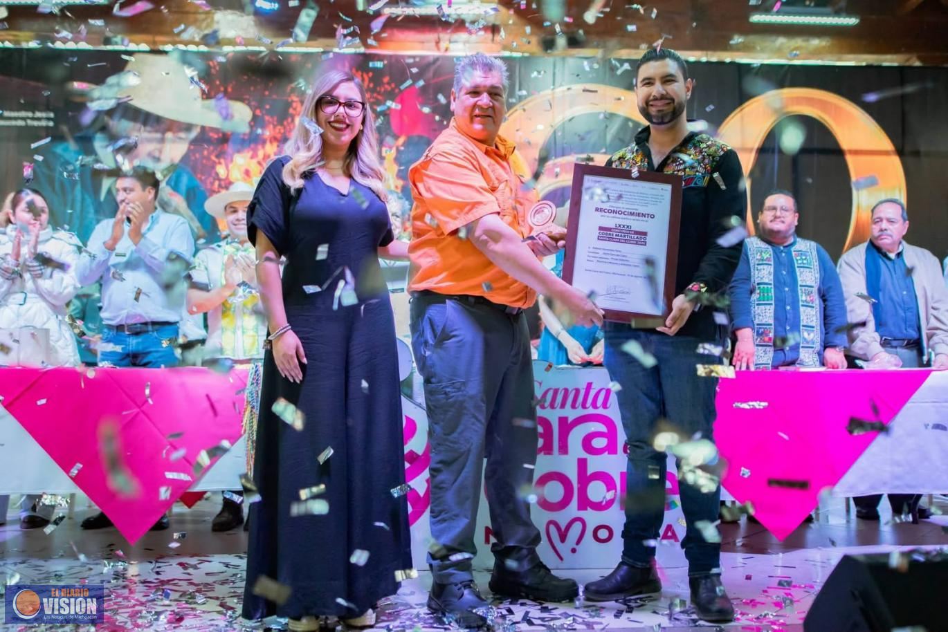 Dayana Pérez, Clausura Feria Nacional del Cobre 