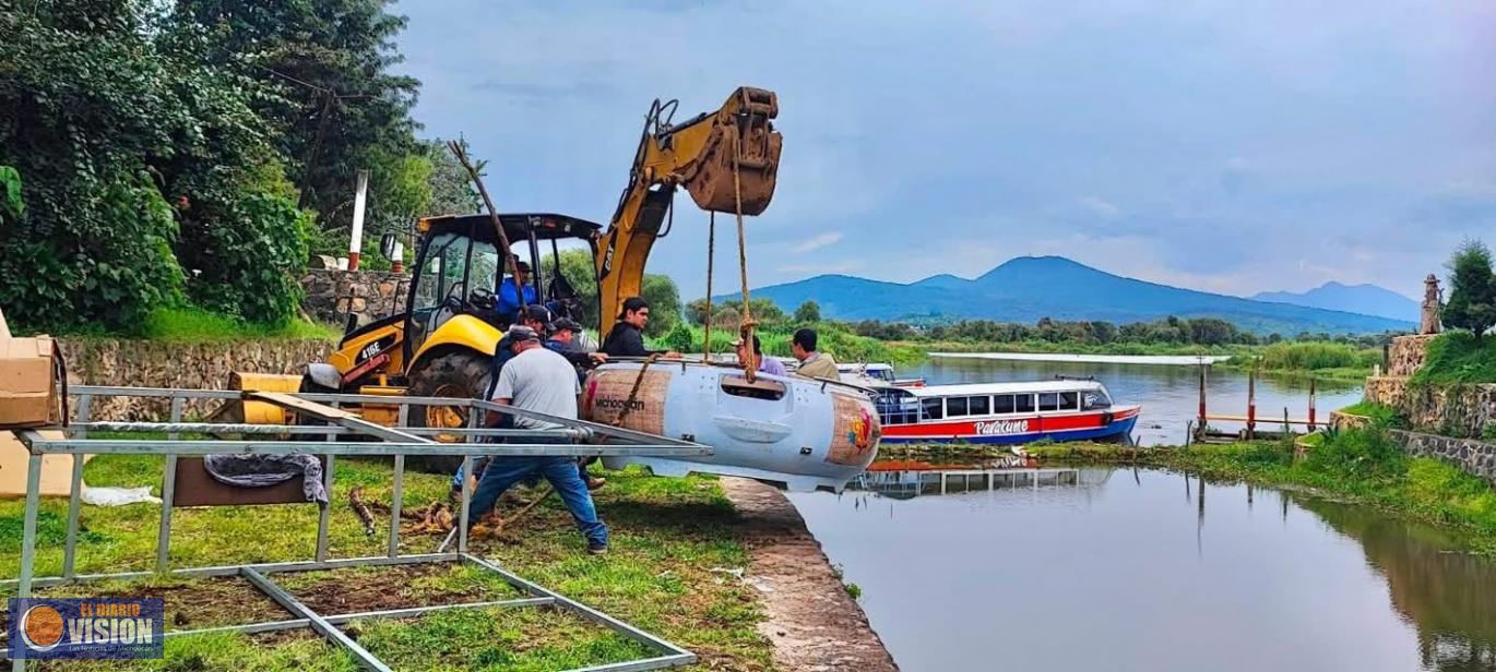 Muelle San Pedrito en Pátzcuaro tendrá nuevas lanchas turísticas