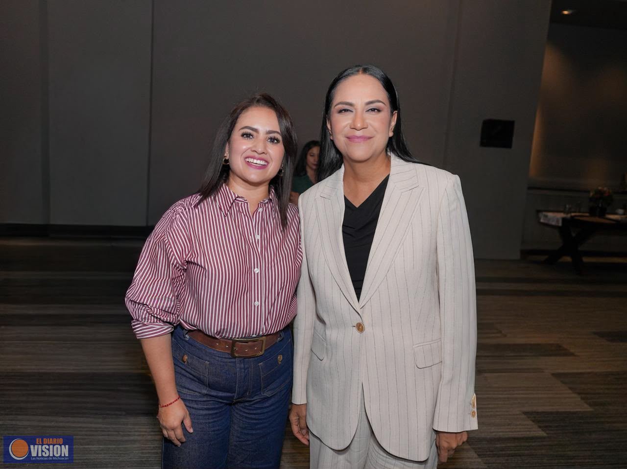Gladyz Butanda y Ariadna Montiel acuerdan redoblar defensa de la 4T en Michoacán
