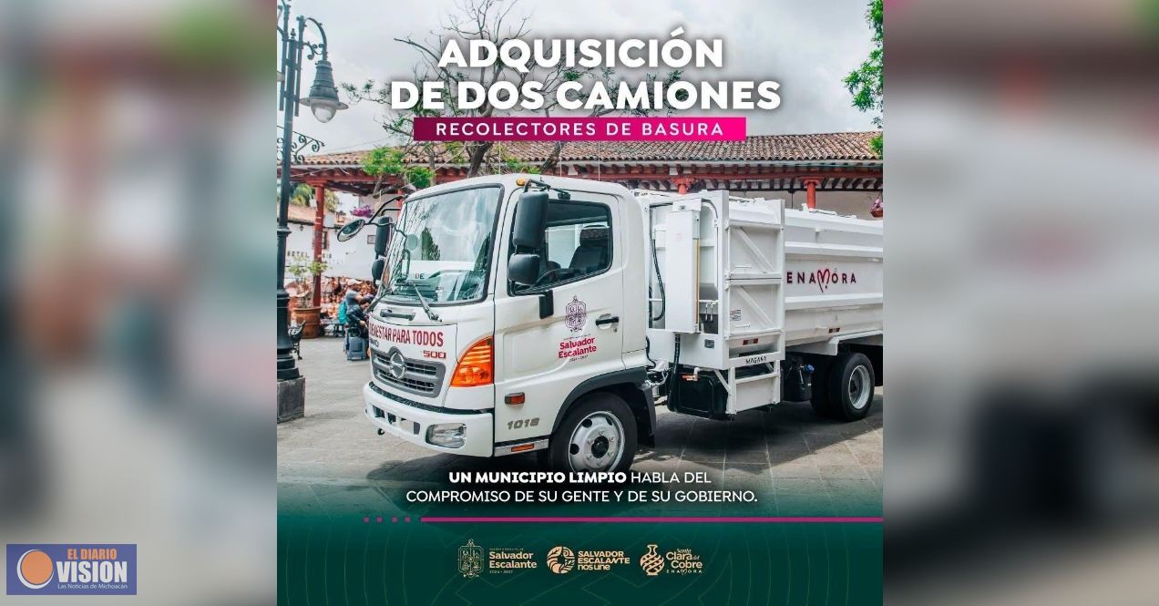 Dayana Pérez fortalece servicio de limpieza en Salvador Escalante
