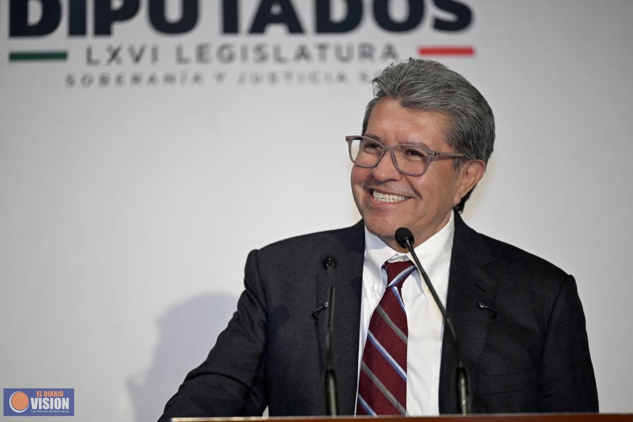 Con ánimo y entusiasmo inician sesiones del tercer año de la LXVI Legislatura: Ricardo Monreal