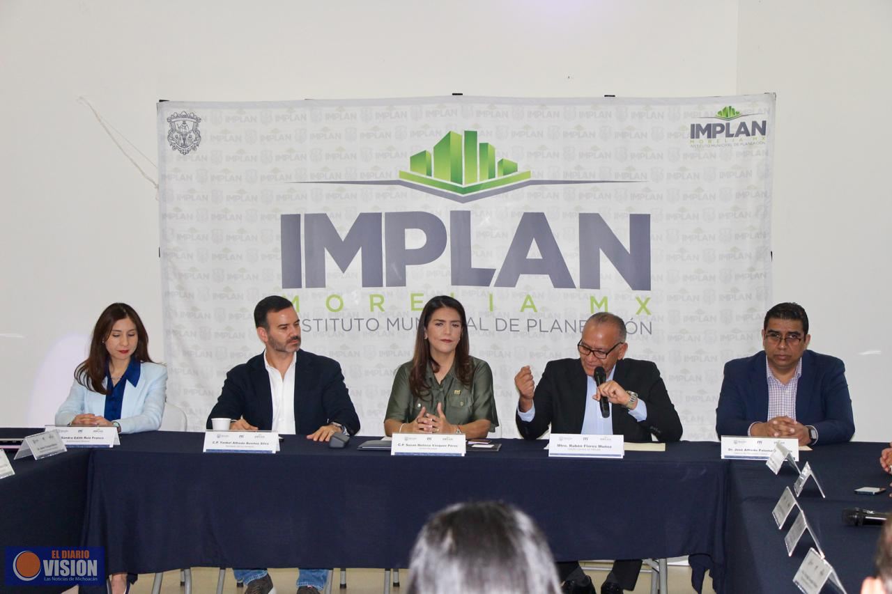 Instala Implan Observatorio Especializado para Proyectos Estratégicos de Morelia