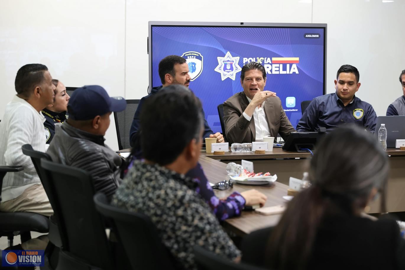 Alfonso Martínez refrenda cercanía y apoyo a las tenencias en seguridad y desarrollo
