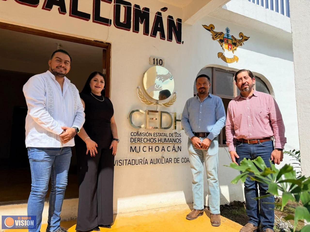 Amplía la CEDH Michoacán su cobertura con nueva Visitaduría Auxiliar en Coalcomán