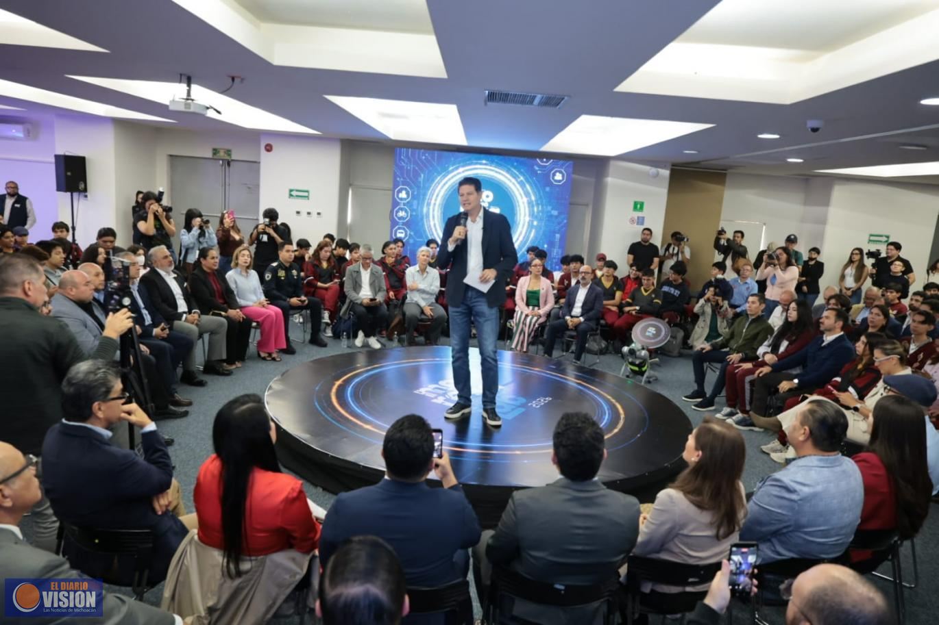 Morelia, ciudad de oportunidades para las y los jóvenes: Alfonso Martínez Alcázar