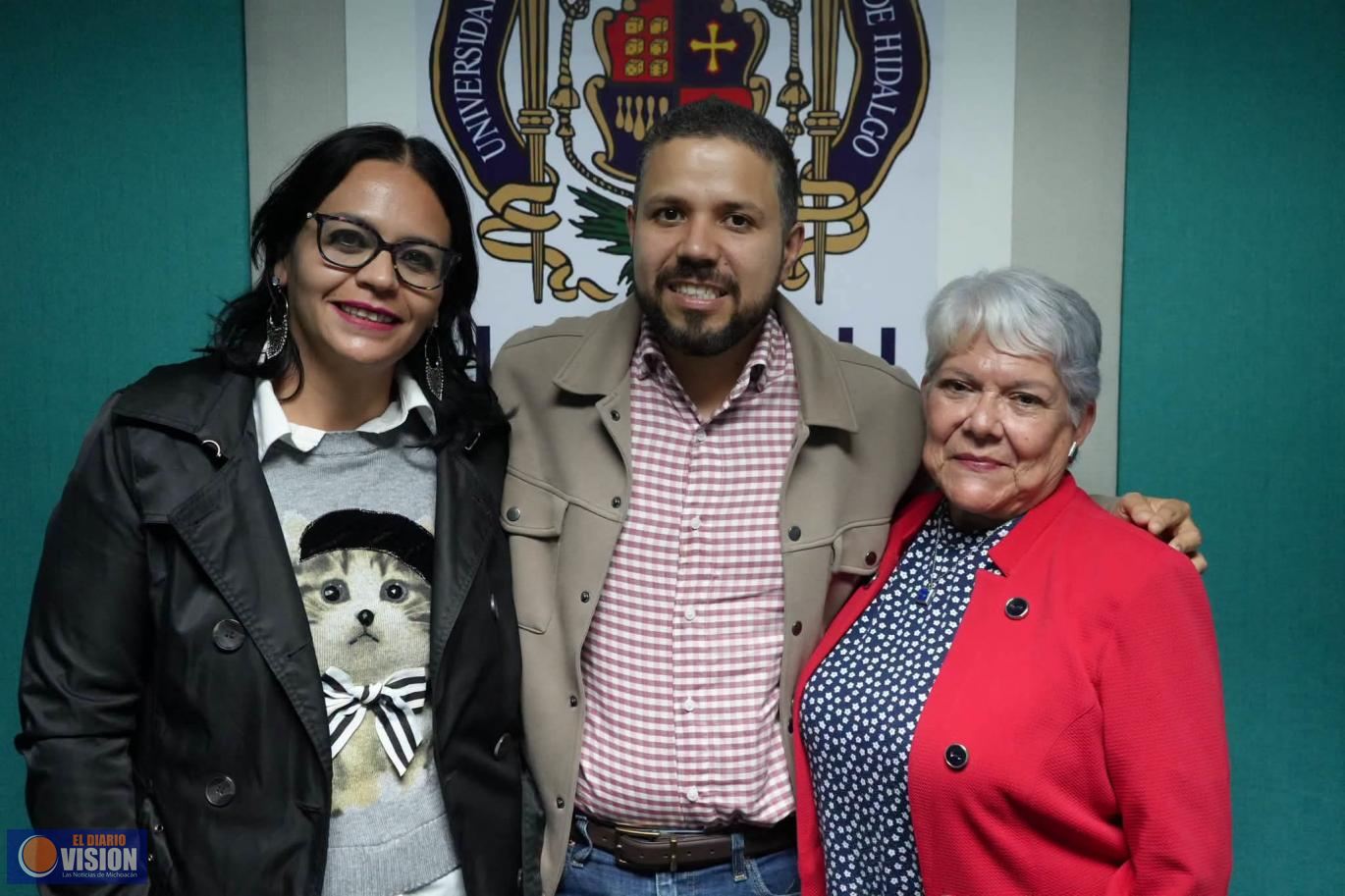 El presidente de la CEDH Michoacán, asistió al programa radiofónico 