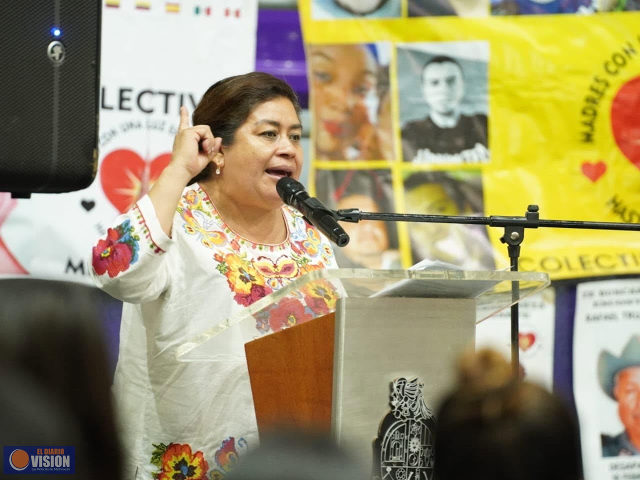 Tras aprobar Ley de Búsqueda, Belinda Iturbide destaca participación de madres buscadoras