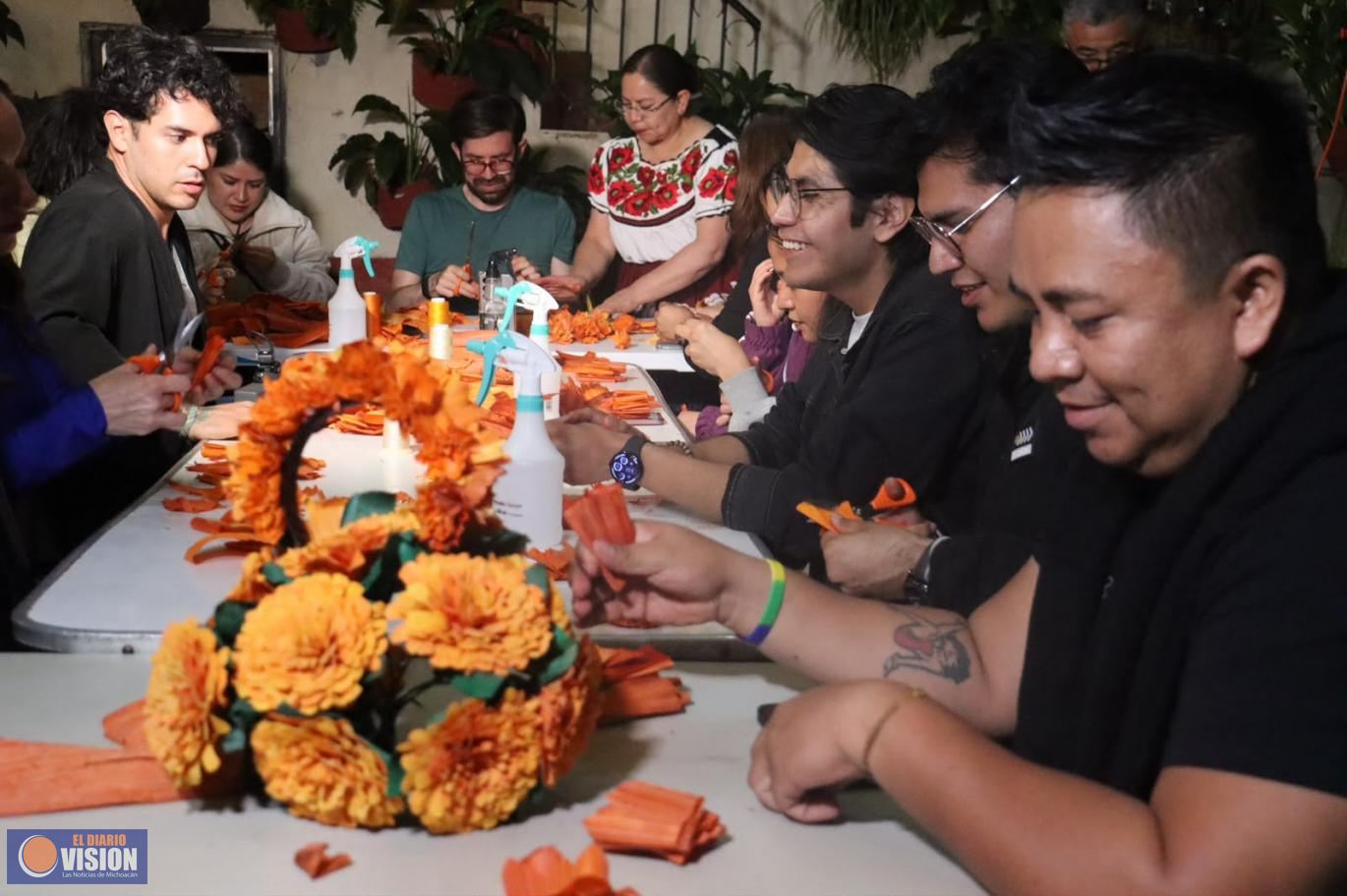 Vive las tradiciones de Noche de Muertos con los talleres artesanales