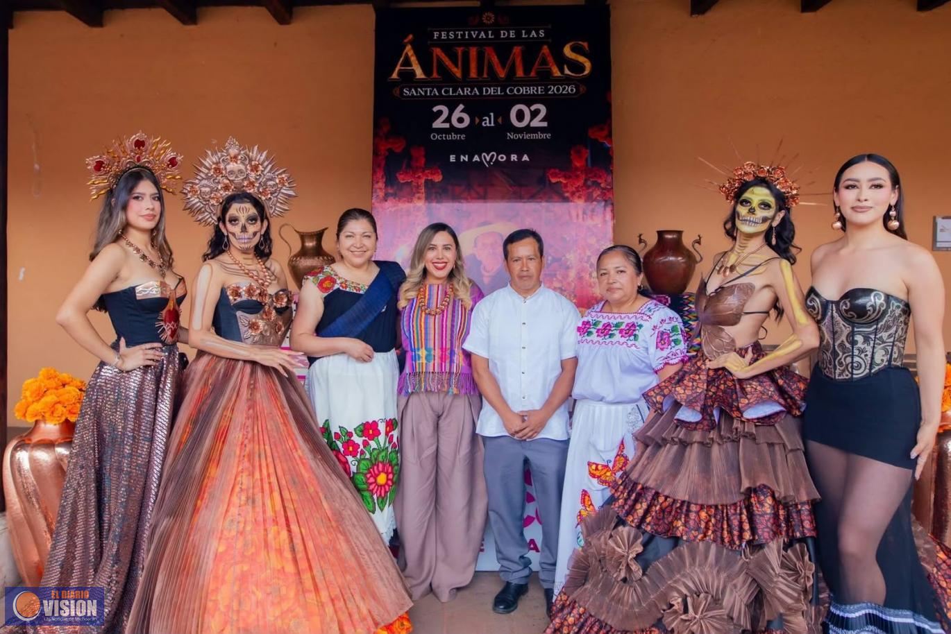 Dayana Pérez Mendoza invita a disfrutar el Festival de las Ánimas 2026 