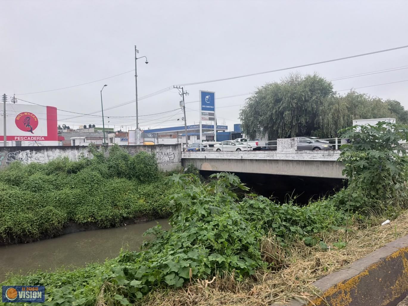 Ooapas mantiene monitoreo de ríos y operación de cárcamos tras lluvias en Morelia