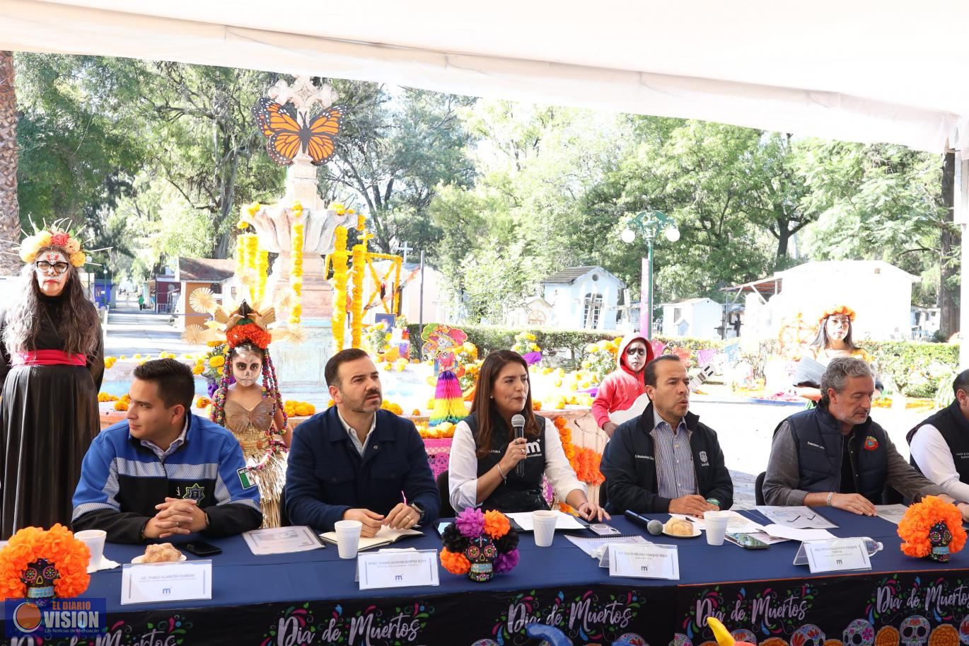 Gobierno de Morelia tiene listo operativo en panteones por Día de Muertos