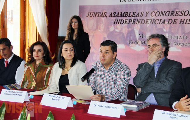 Inauguran diputados Seminario Internacional con motivo del Bicentenario del Congreso de Anáhuac