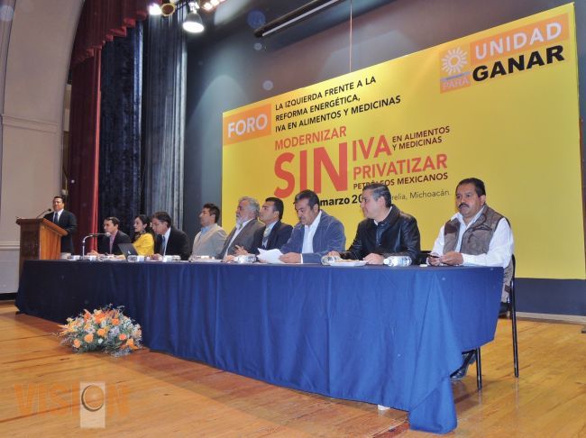 Inaugura PRD Michoacán foro 
