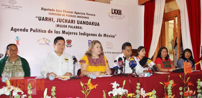 Presentan legisladores Agenda Política de las Mujeres Indígenas en México