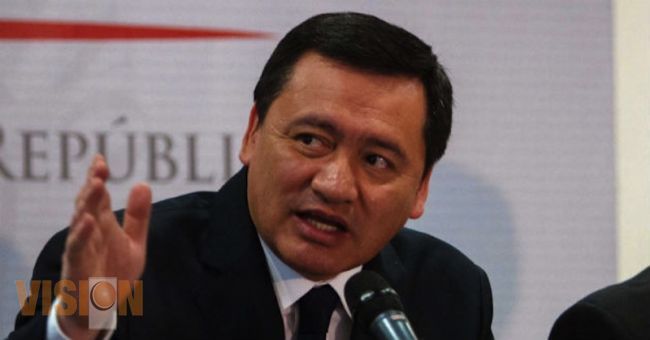 Michoacán esta regresando a la normalidad: Osorio Chong