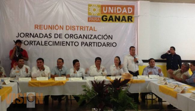 Fortalecimiento partidario, inicio de ruta para construir el retorno en el 2015: PRD Michoacán