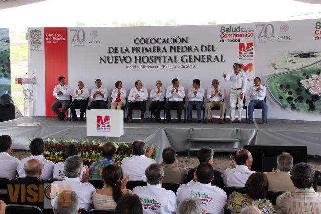 Obras hospitalarias generarán empleo para morelianos