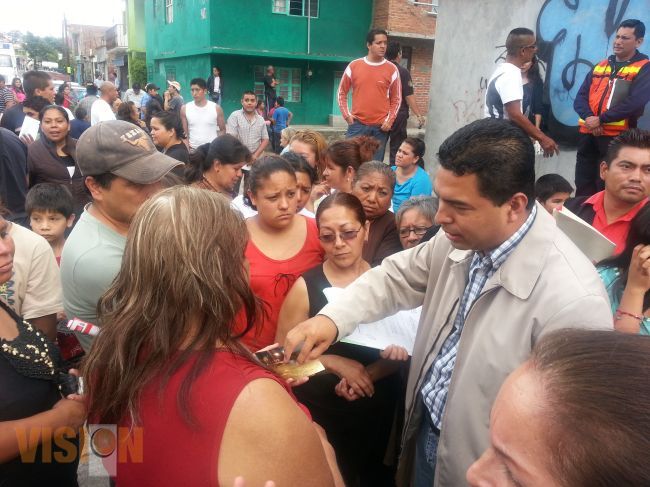 Atienden preocupación vecinal por inundaciones en colonias al noreste de Morelia