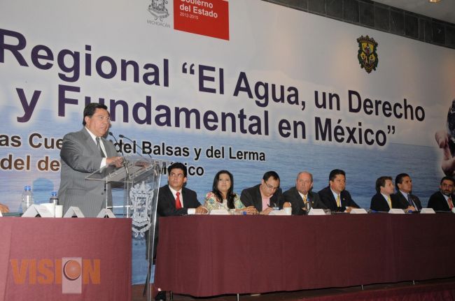 Gobierno Estatal presenta propuesta para el desarrollo sustentable de las cuencas hidrológicas.