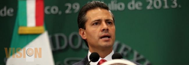 Envía condolencias Peña Nieto a fallecidos de la armada en Michoacán 