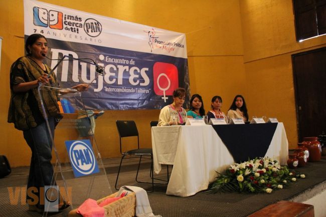 PAN, en la lucha por abrir espacios a las mujeres indígenas: Eufrosina Cruz.