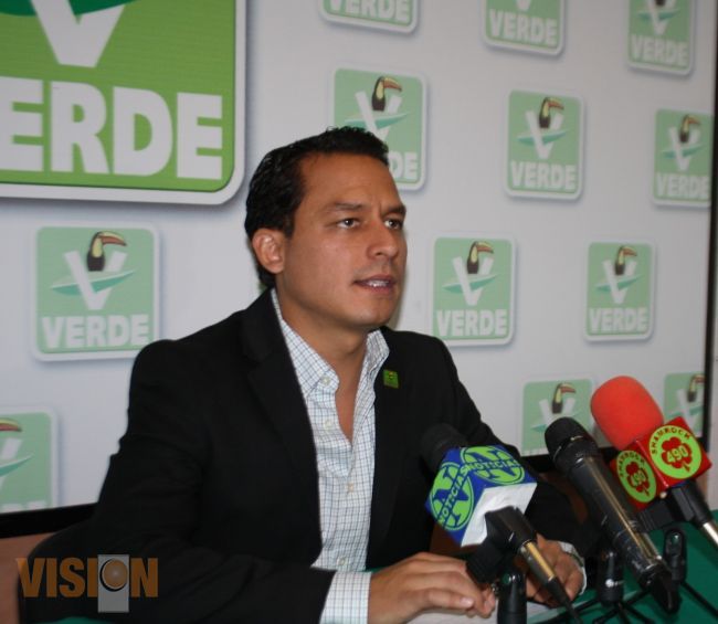 PVEM abre centro de acopio en el Comité Estatal