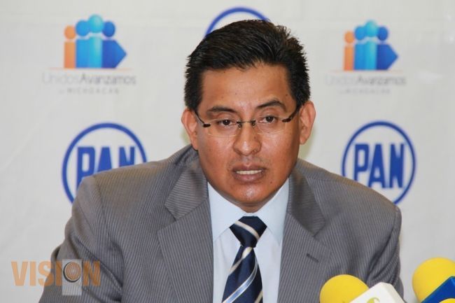 Exhorta PAN a la Federación a propiciar estabilidad política en Michoacán