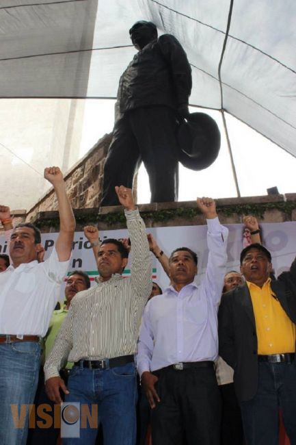 Movimiento Social de Izquierda y Rescate del PRD participa  activamente en lucha del petróleo