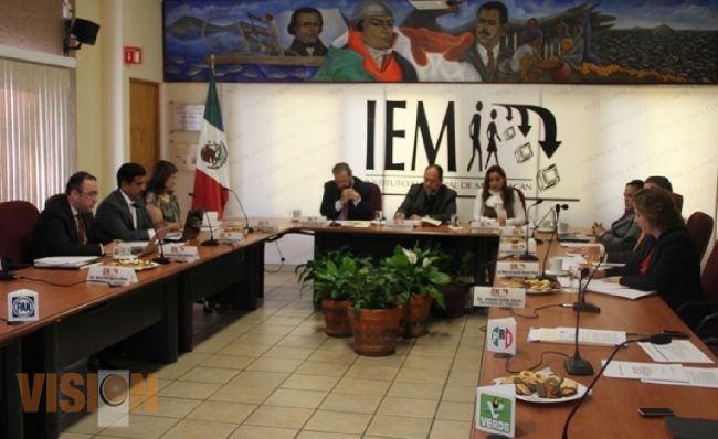 Rinden informes Comisiones del Instituto Electoral de Michoacán.