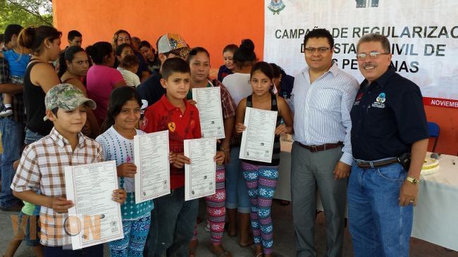 Récord de registros gratuitos de nacimiento en el Estado: Reyna.